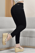 PANTALON SKINNY CONTROL ABDOMEN LEVANTA COLA  REF. B-40719