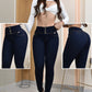 JEANS SKINNY CONTROL ABDOMEN LEVANTA COLA  REF. B-40721