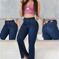 JEANS BOTA CAMPANA LEVANTA COLA REF. B-40713