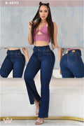 JEANS BOTA ANCHA LEVANTA COLA REF. B-40713