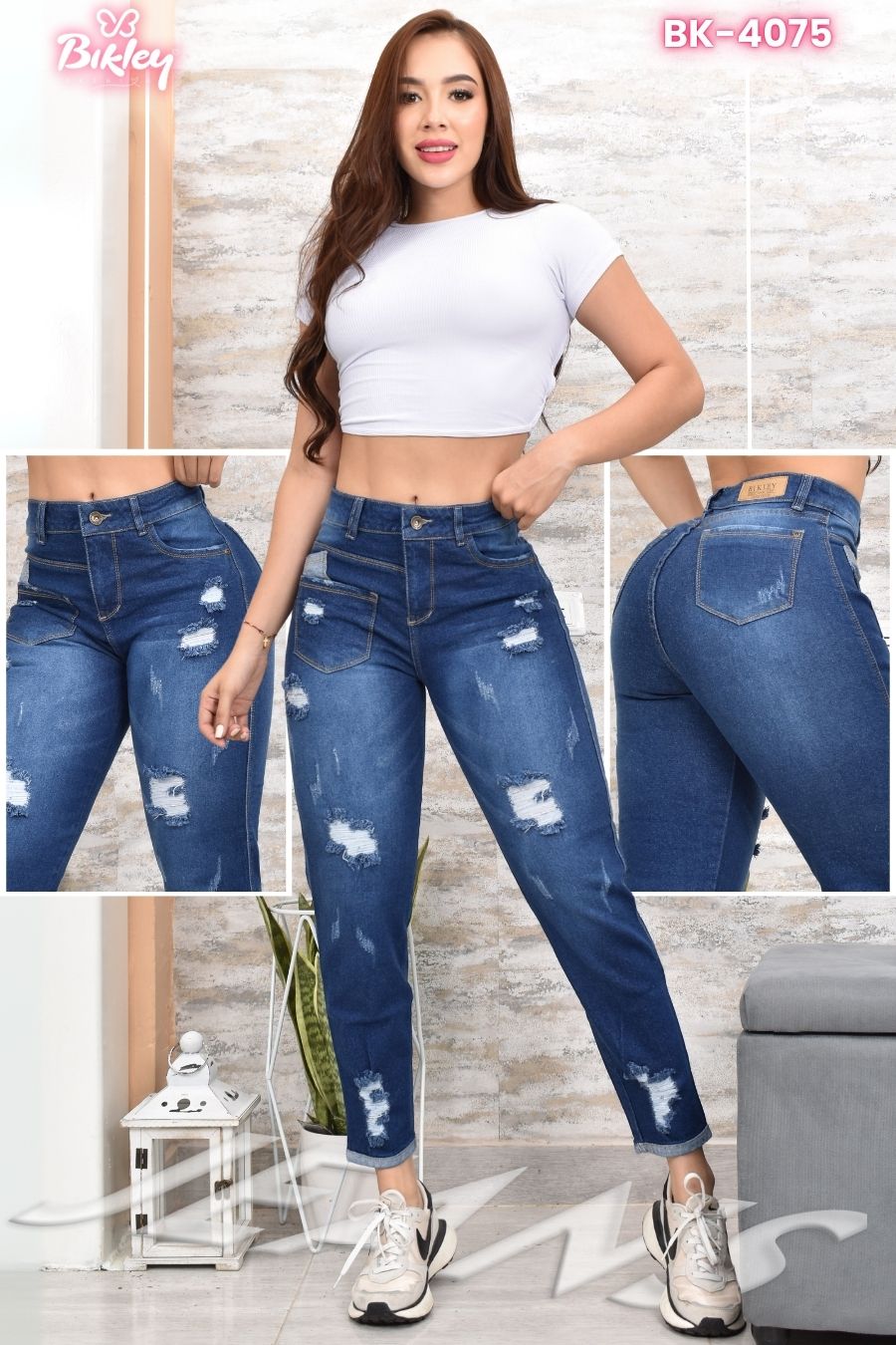 JEANS MOMFIT BIKLEY REF. BK-4075