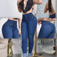 JEANS SKINNY CONTROL ABDOMEN LEVANTA COLA  REF. B-254050