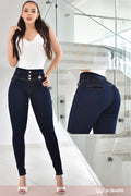 JEANS SKINNY CONTROL ABDOMEN LEVANTA COLA  REF. B264010