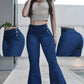 JEANS BOTA CAMPANA LEVANTA COLA  REF. B-254064