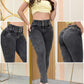 JEANS SKINNY CONTROL ABDOMEN LEVANTA COLA  REF. B-40775