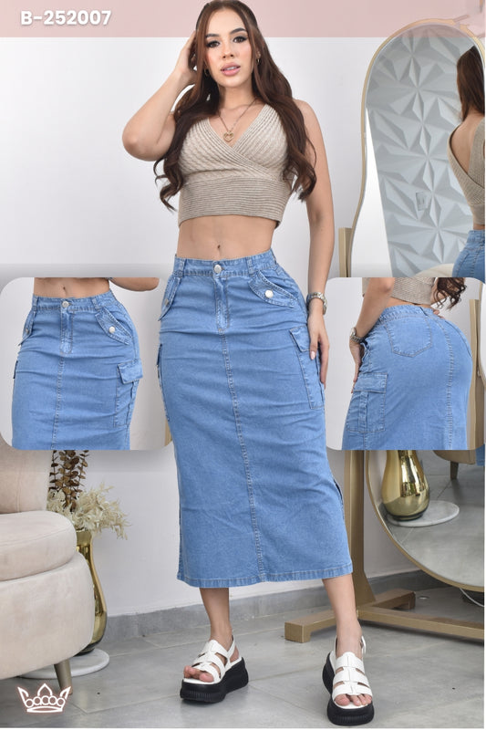 MAXIFALDA ESTILO CARGO  BACOA REF. B-252007