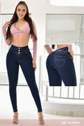 JEANS SKINNY CONTROL ABDOMEN LEVANTA COLA  REF. B264011