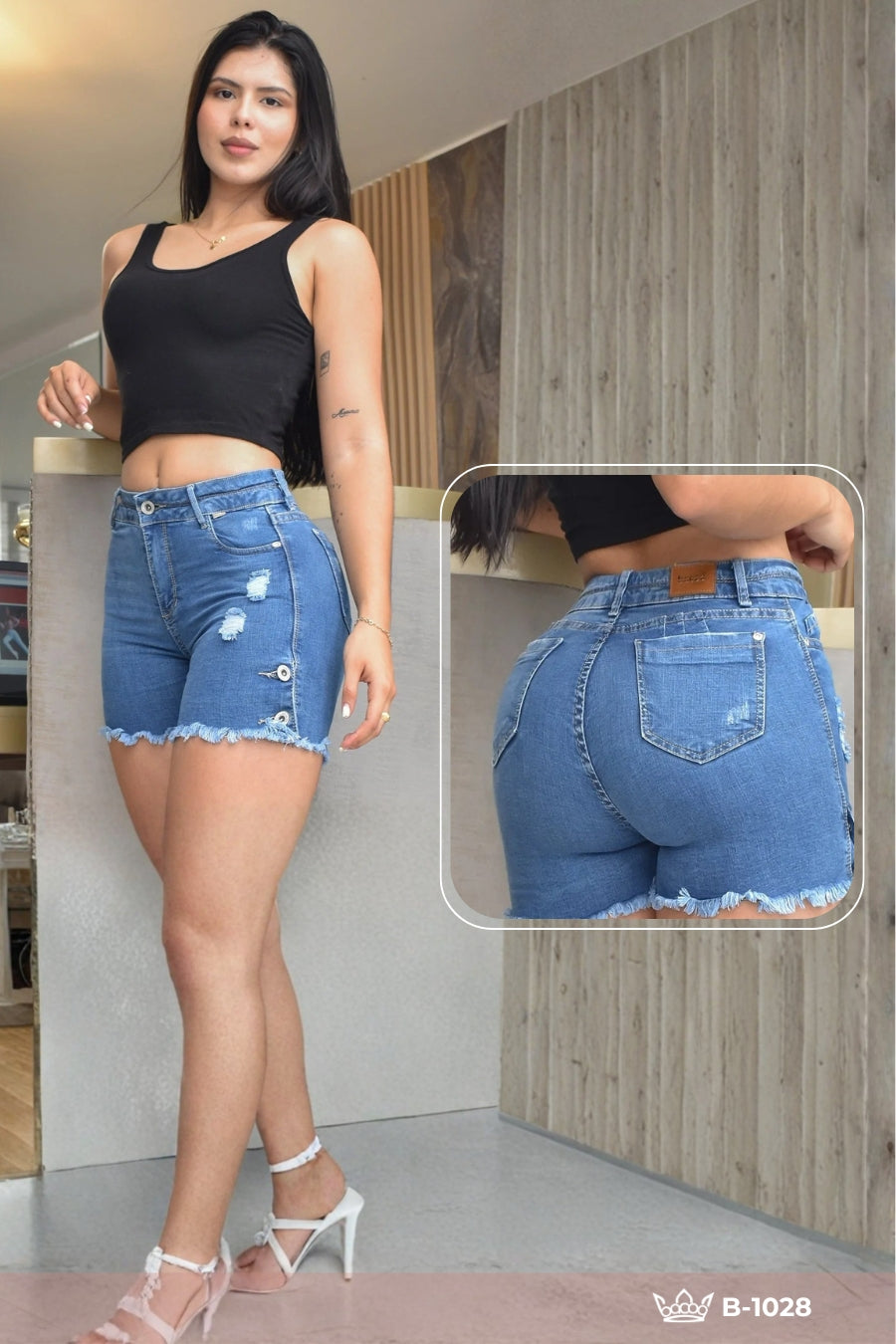 SHORT DAMA BACOA  REF. B-1028