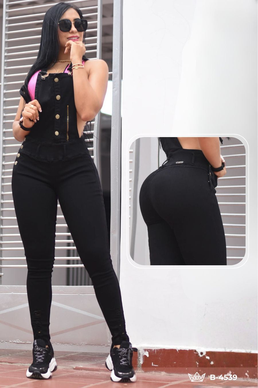 BRAGA PANTALON LEVANTA COLA B-4539