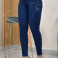 JEANS SKINNY CONTROL ABDOMEN LEVANTA COLA  REF. B-40734