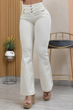 PANTALON BOTA ANCHA LEVANTA COLA  REF. B-40744