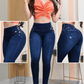 JEANS SKINNY CONTROL ABDOMEN LEVANTA COLA  REF. B-40751