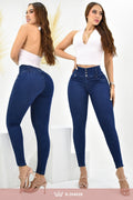 JEANS SKINNY CONTROL ABDOMEN LEVANTA COLA REF. B264028
