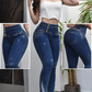 JEANS SKINNY CONTROL ABDOMEN LEVANTA COLA  REF. B-40697