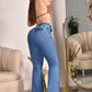 JEANS BOTA CAMPANA LEVANTA COLA  REF. B-254028