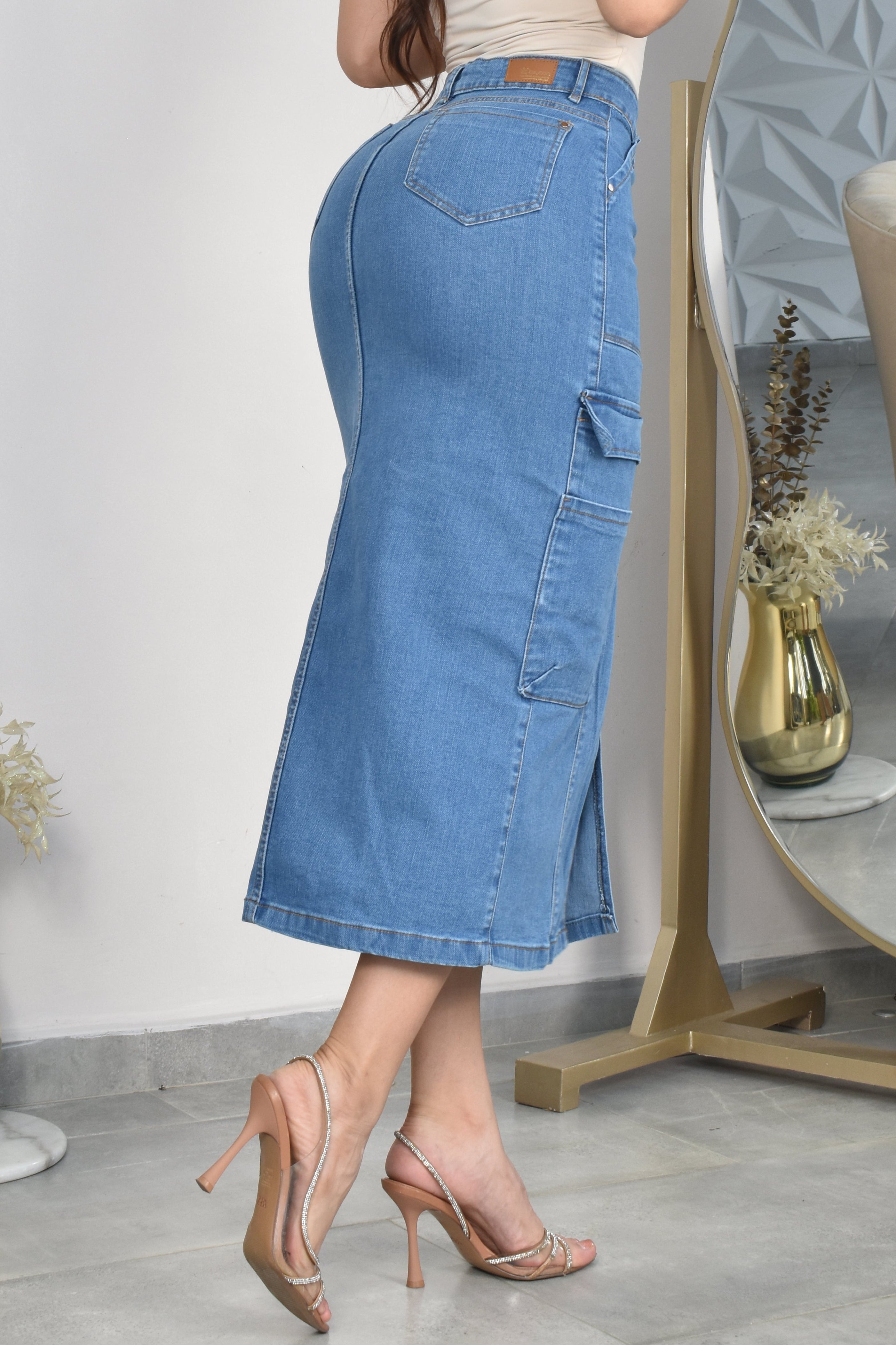 MAXIFALDA ESTILO CARGO  BACOA REF. B-252006