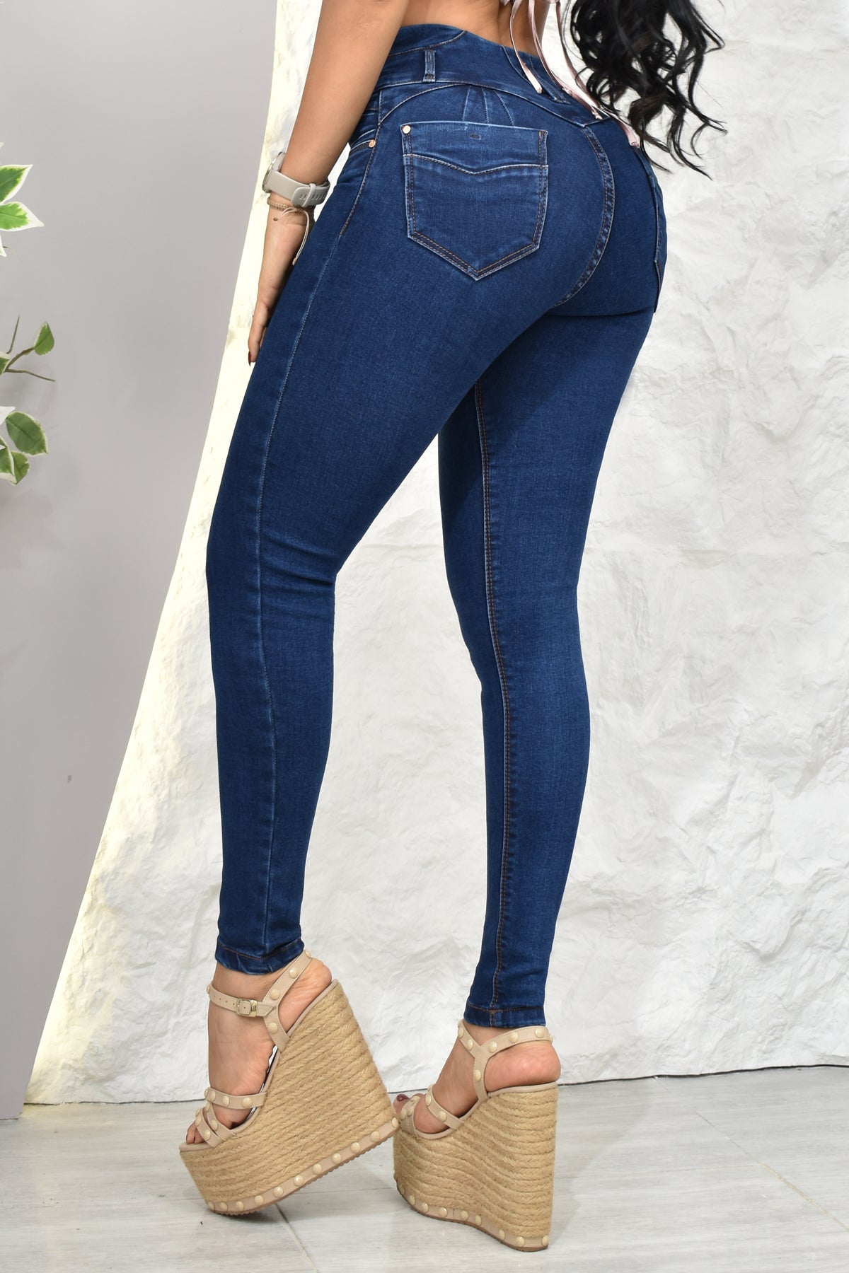 JEANS SKINNY (CLASICO), LEVANTA COLA  REF. B264078