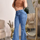 JEANS BOTA CAMPANA LEVANTA COLA  REF. B-254028