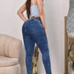 JEANS SKINNY CONTROL ABDOMEN LEVANTA COLA  REF. B-254042