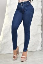 JEANS SKINNY (CLASICO), LEVANTA COLA  REF. B264072