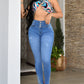 OUTLET  JEANS CONTROL ABDOMEN LEVANTA COLA REF. B-40581