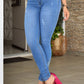 OUTLET  JEANS CONTROL ABDOMEN LEVANTA COLA REF. B-40581